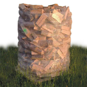 Brennholzsäule Buche Scheitlänge 25 cm